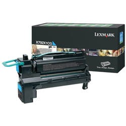 Toner Lexmark Oryginał X792X1CG Cyan