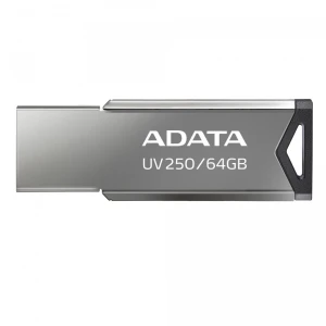 Adata pamięć UV250 64GB USB2.0 Metal (AUV250-64G-RBK)