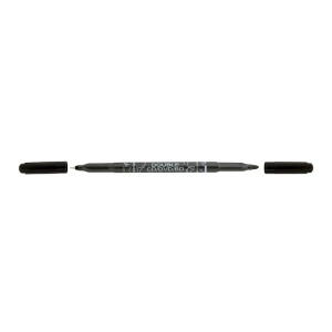 Centropen Dwustronny marker Double CD/DVD/BD 3616 CZARNY, 10 szt. (8595013627693)