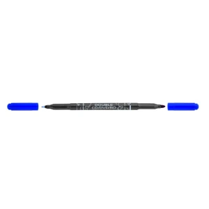 Centropen Dwustronny marker Double CD/DVD/BD 3616 NIEBIESKI, 10 szt. (8595013627914)