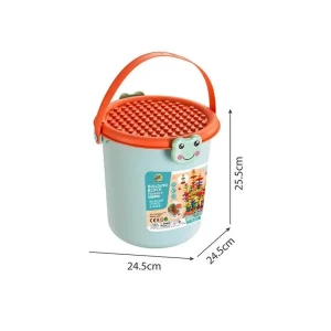Klocki Konstrukcyjne Zestaw Ogród  172 el. Wiaderko (HN185425)