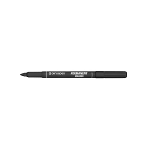Centropen Marker cienki Permanent 2536 CZARNY 1mm 12 szt (8595013616284)