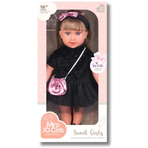 Lalka 40 cm czarna sukienka Marjorie (ST0596450U)