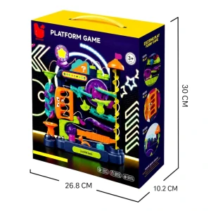 Tor zręcznościowy manualny Wielokolorowa Przygoda Tor Kulkowy (ST0585426B)