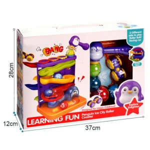 Penguin Ice City tor zręcznościowy samochodzik wbijanie kulek dla dzieci (HN211269)