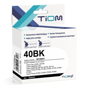 Tusz Tiom do Canon 40BK | 0615B001 | 490 str. | black (Ti-C40BK)