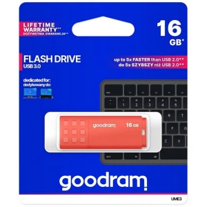 Goodram pamięć USB UME3 | USB 3.0 16GB  | orange (UME3-0160O0R11)
