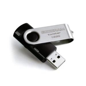 Goodram pamięć USB Twister | USB 2.0 | 16GB | black (UTS2-0160K0R11)