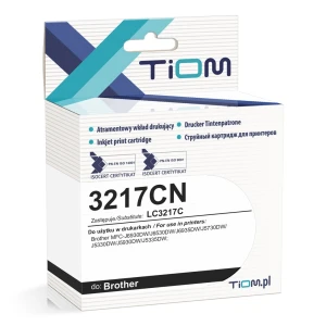 Tusz Tiom do Brother 3217CN | LC3217C | 550 str. | cyan (Ti-B3217CN)