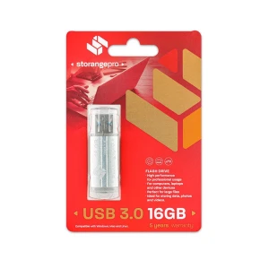 Storange pamięć 16 GB | Basic PRO | USB 3.0 | silver (STORANPENP16GBSLV3.0)