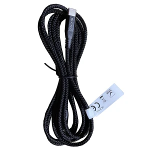 Kabel USB-C szybkie ładowanie | 1m | PD60W 2x USB-C | mocny oplot (BUCG021)