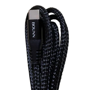 Kabel USB-C szybkie ładowanie | 3m | PD60W 2x USB-C | mocny oplot (BUCG023)