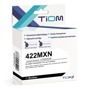 Tusz Tiom do Brother 422MXN | LC422XLM | 1500 str. | 19ml | magenta (TI-B422MXN)