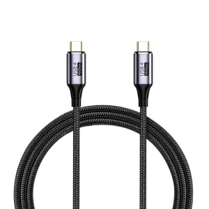 Kabel USB-C do USB-C 4 szybkie ładowanie PD 100W przewód 40 Gbps | 1m (BKZD_10)