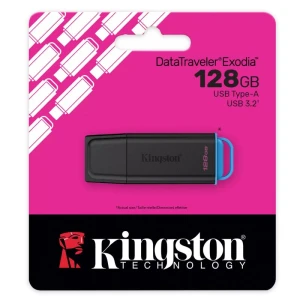 Kingston pamięć DataTraveler Exodia G2 | USB 3.2 | 128GB | czarny (DTXG2/128GB)