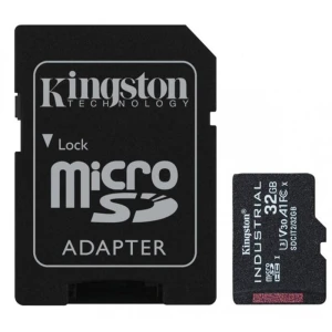 Kingston karta pamięci microSDHC 32 GB Industrial C10 A1 karta pSLC + adapter SD (SDCIT2/32GB)