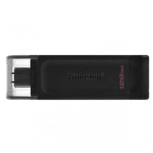 Kingston pamięć DataTraveler 70 | USB-C 3.2 Gen 1 | 128GB | black (DT70/128GB)