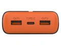 Power bank EnerGen 20000mAh PD+QC3.0 czarno-pomarańczowy