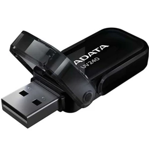 Adata pamięć UV240 32GB USB2.0 Black (AUV240-32G-RBK)