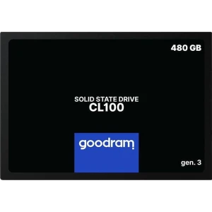 Goodram dysk SSD CL100 2,5" | SATA 3 | 480GB | 540/460 MB/s (SSDPR-CL100-480-G3)