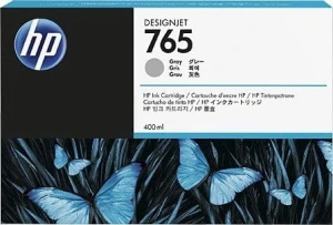Tusz HP 765 Grey DJ Ink Cart, 400 ml, F9J53A *NFS*