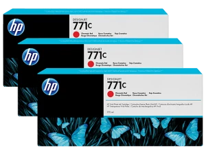 Tusz HP 711C 775-ml Ink Cart 3Pk (B6Y32A) ChromaticRed
