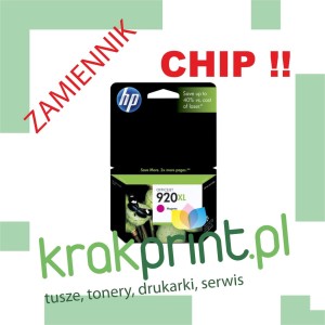 Tusz Zamiennik do HP Nr.920XL do Officejet 6000 | 700str. (CD973AE) Magenta