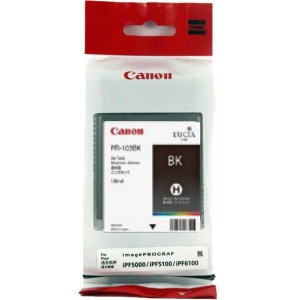 Tusz Canon PFI-101Bk do imagePROGRAF iPF5100 | 130ml (CF2212B001AA) Black