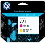 Głowica Hewlett-Packard Oryginał Nr.771 (CE018A) Magenta + Yellow
