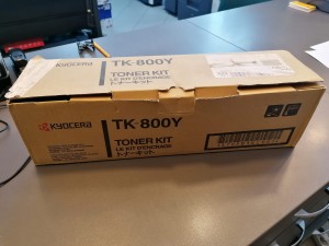 Kyocera-Mita Oryginał TK-800Y - Toner Kit (370PB3KL) Yellow