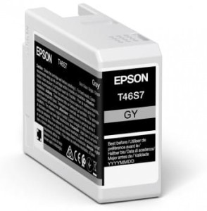 Tusz Epson Nr.T46S7 do SCP-700 | 25ml (C13T46S700) Grey (Szary)