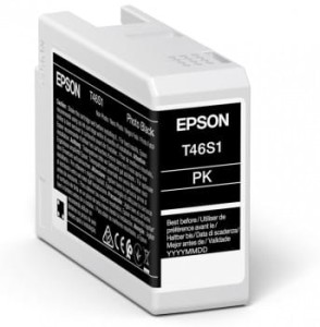 Epson oryginalny ink / tusz, SCP-700 Ultrachrome Pro 10 T46S1 | 25ml (C13T46S100) PhotoBlack