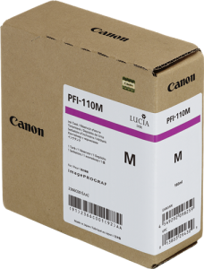 Tusz Canon PFI-110M do TX-2000, TX-3000 | 110ml (2366C001) Magenta