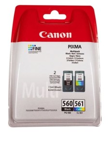 Zestaw tuszy Canon do Pixma TS5350 | PG-560 / CL-561 | 180str. (3713C006) Black+Color