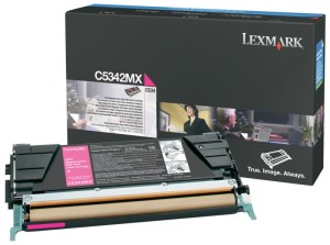Toner Lexmark C534 | 7tys. (C5342MX) Magenta