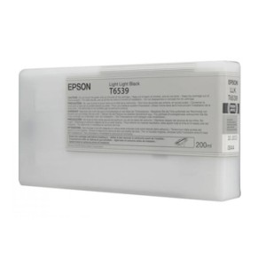Tusz Epson Nr.T6539 do Stylus Pro 4900 | 200ml (C13T653900) LightLightBlack