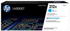 Toner Hewlett-Packard Nr.212X do CLJ M554dn | 10tys. (W2121X) Cyan