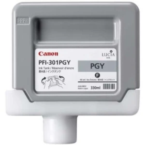 Tusz Canon Oryginał PFI-301PGY do IPF8000/9000 | 330ml (1496B001AA) PhotoGrey
