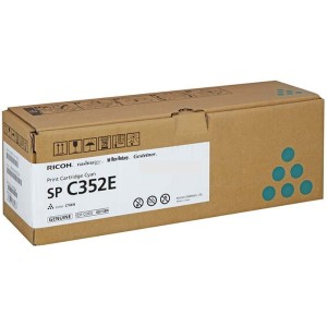 Toner Ricoh do SPC352DN | 6000 str. (407384 / 408216) Cyan