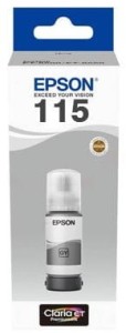 Tusz Epson Nr.115 do L8180 | 70ml (C13T07D54A) Grey