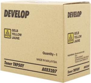 Toner Develop Ineo +3100P | TNP-50Y | 5tys. (A0X52D7) Yellow