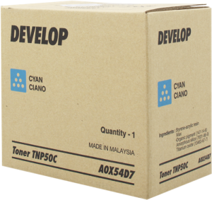 Toner Develop Ineo +3100P | TNP-50C | 5tys. (A0X54D7) Cyan
