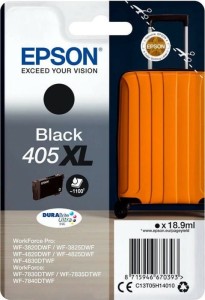 Tusz Epson Nr.405XL do WorkForce Pro WF-3820DWF, 4820DWF... | 18,9ml (C13T05H14010) Black