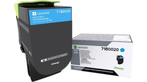 Toner Lexmark CS317dn / CS417dn | 2,3tys. (71B0020) Cyan