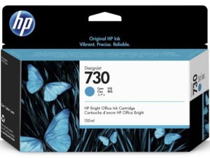 Tusz HP Nr.730 do Designjet T1700 | 300ml (P2V68A) Cyan
