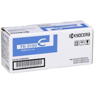 Toner Kyocera-Mita Oryginał do ECOSYS P6035cdn 10k (TK-5150C) Cyan