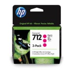 Tusz Hewlett-Packard Oryginał do T630 Nr. 712 3-pack 29-ml (3ED78A) Magenta