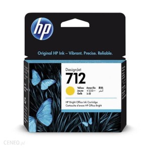 Tusz Nr.712 Hewlett-Packard do T230/T630 | 29ml (3ED69A) Yellow
