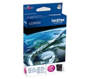 Tusz Brother do DCP-J125/J315W/515W | 250str. (LC-985M) Magenta