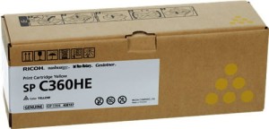 Toner Ricoh do Aficio SP C360DNw | 5tys. (408187) Yellow